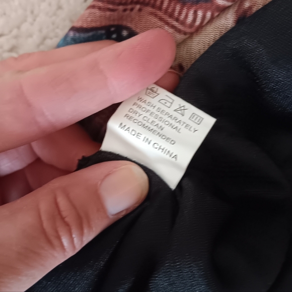 Unbranded~Celestial Sun Orange Blue Lightweight Whimsigoth Lined Mini Skirt - Picture 4 of 11